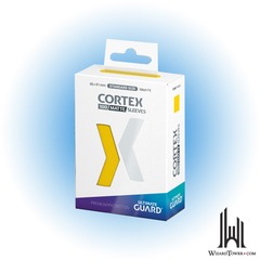 CORTEX MATTE YELLOW SLEEVES (100)